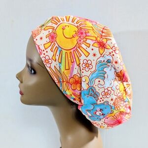 Bears, Euro Style Scrub Cap, Scrub Cap, Surgery Hat, Chemo Hat